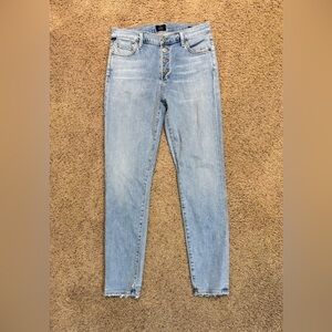 Citizens of Humanity Rocket Ankle Women's Light Blue Jeans, size 28